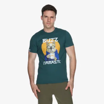 BUZZ KRATKA MAJICA Hipster Namaste