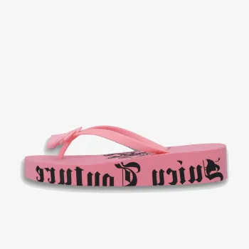JUICY COUTURE Natikači HERITAGE CREST EVA WEDGE SLIDE