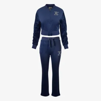 JUICY COUTURE TRENIRKA VELOUR BOMBER & BOOTCUT JOG SET