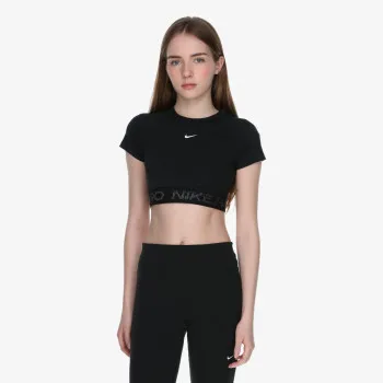 NIKE TOP W NP DF SS CROP TOP TT GX
