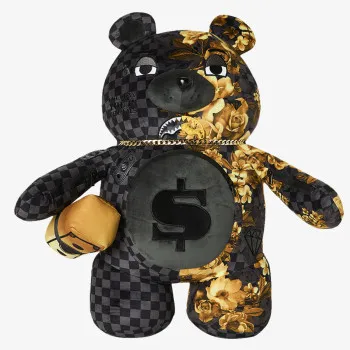 SPRAYGROUND Nahrbtnik Gold Floral Remix Moneybear