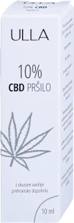 10% CBD pršilo z okusom vanilije, 10 ml