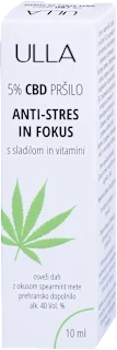 5 % CBD pršilo anti-stres in fokus, 10 ml