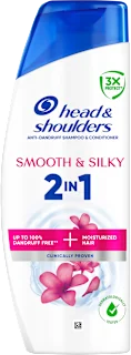 Šampon in balzam proti prhljaju Smooth & Silky 2v1, 400 ml