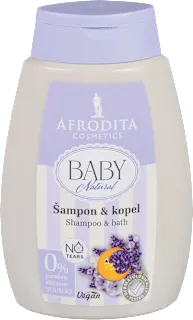 Šampon in kopel Baby Natural, 200 ml