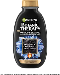 Šampon za lase Magnetic Charcoal z oljem črne kumine, 400 ml