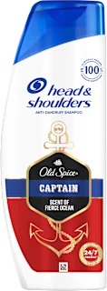 Šampon za lase proti prhljaju Old Spice Captain, 400 ml