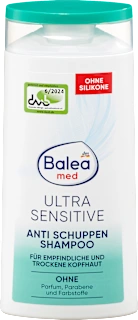 Šampon za lase proti prhljaju ULTRA SENSITIVE, 250 ml