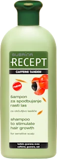 Šampon za spodbujanje rasti las, s kofeinom, 400 ml