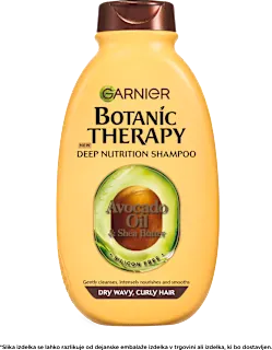 Šampon za suhe valovite in kodraste lase Botanic Therapy, 400 ml