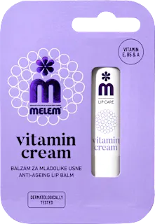Anti-age vlažilni balzam za ustnice Vitamin Cream, 4,5 g