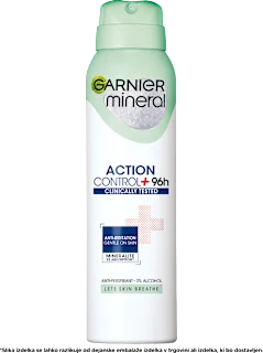 Antiperspirant v spreju Action Control+, 150 ml
