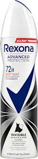 Antiperspirant v spreju Advanced Protection Invisible, 150 ml
