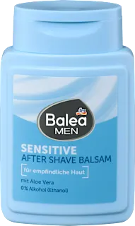 Balzam za nego kože po britju SENSITIVE z aloe vero, 100 ml