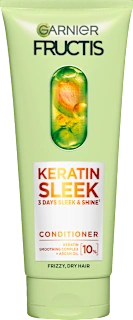 Balzam za neukrotljive, suhe lase Keratin Sleek, 200 ml