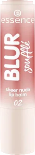 Balzam za ustnice BLUR soufflé sheer nude, 02 Nude Peach, 3 g