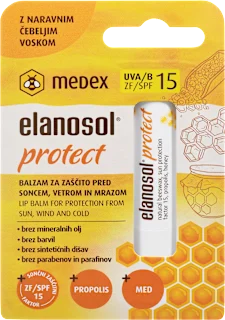 Balzam za ustnice Elanosol Protect, ZF 15, 5,1 g
