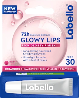 Balzam za ustnice Glowy Lips Berry, ZF 30, 10 ml