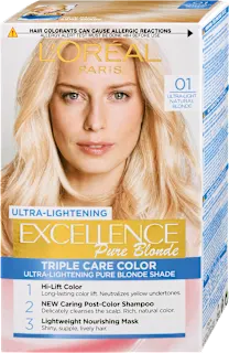 Barva za lase, 01 Ultra svetlo naravno blond, 1 kos