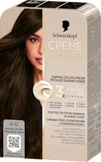 Barva za lase 4-0 Natural Dark Brown, 1 kos
