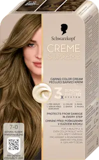 Barva za lase 7-0 Natural Dark Blonde, 1 kos