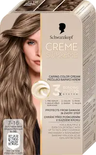 Barva za lase 7-16 Cool Ash Dark Blonde, 1 kos