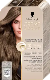 Barva za lase 7-42 Nude Beige Dark Blonde, 1 kos