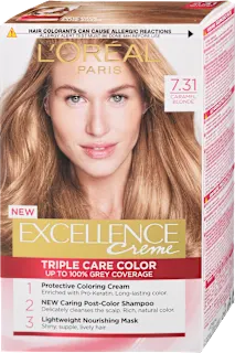 Barva za lase 7.31 Caramel Blonde, 1 kos