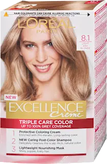 Barva za lase, 8.1 Light Ash Blonde, 1 kos