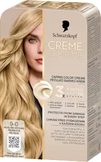 Barva za lase 9-0 Natural Light Blonde, 1 kos