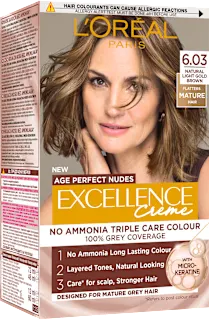 Barva za lase Age Perfect Nudes – 6.03 Natural Light Gold Brown, 1 kos