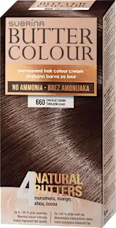 Barva za lase Butter Colour, 660 Čokoladno rjava, 1 kos
