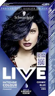 Barva za lase Intense Colour, 090 Cosmic Blue, 1 kos