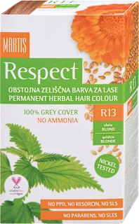 Barva za lase R13 Zlato blond, 1 kos