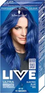 Barva za lase Ultra Brights, 095 Electric Blue, 1 kos