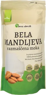 Bela mandljeva moka, razmaščena, 500 g