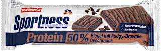 Beljakovinska rezina z okusom brownijev, čokolade in krispijev, 45 g