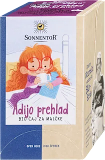 Bio čaj za malčke Adijo Prehlad, 18 vrečka