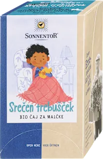 Bio čaj za malčke Srečen Trebušček, 18 vrečka