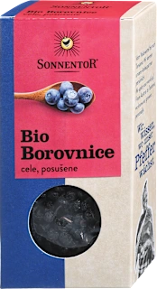 Bio borovnice, cele, posušene, 45 g