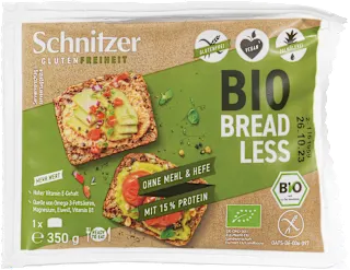 Bio brezglutenski kruh Bread Less, 350 g