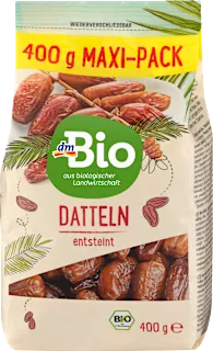 Bio datlji, sušeni in izkoščičeni - veliko pakiranje, 400 g