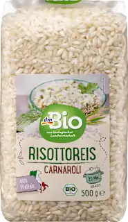 Bio dolgozrnati beli riž za rižote carnaroli, 500 g