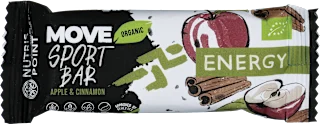 Bio energijska ploščica MOVE Apple & Cinnamon, 40 g