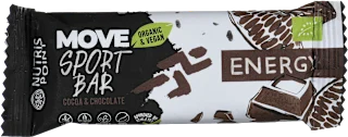Bio energijska ploščica MOVE Cocoa & Chocolate, 40 g