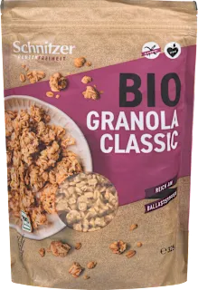 BIO hrustljava granola classic z ovsom, 325 g