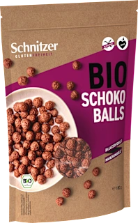 Bio hrustljave čokoladne kroglice, 180 g