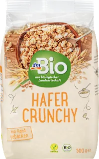 Bio hrustljavi pečeni muesli z ovsenimi kosmiči, 500 g