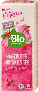 Bio šipkov čaj s hibiskusom (20 x 2 g), 40 g