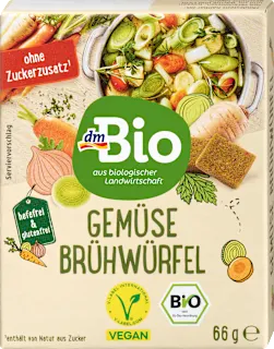 Bio jušne kocke z 11 % zelenjave, 66 g